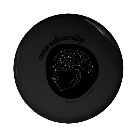 Neurodiversity Great Minds Think Differently Pin Buttons