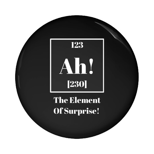 The Element Of Surprise Pin Buttons