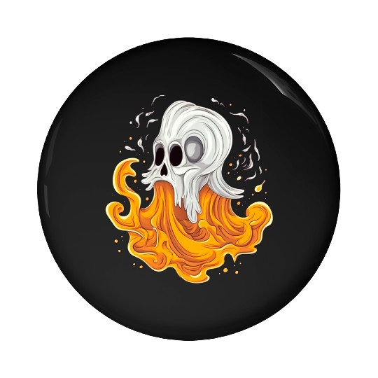 Eerie Halloween Ghoul, Spooky Season Delight 15 Pin Buttons