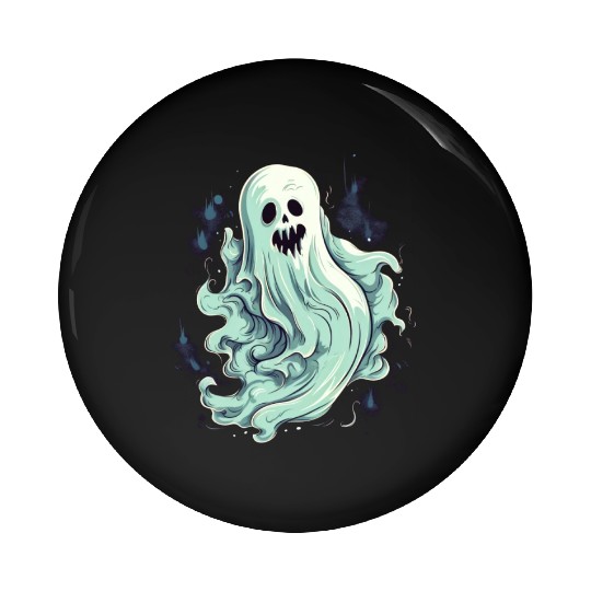 Eerie Halloween Ghoul, Spooky Season Delight 13 Pin Buttons