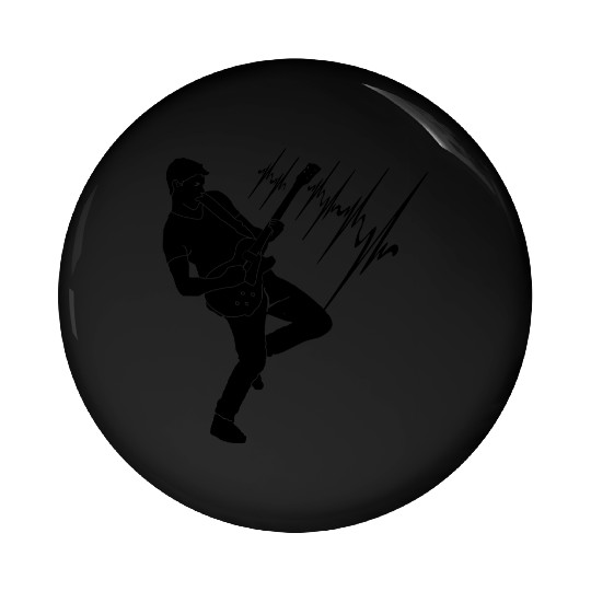 Guitar player guitar solo electric guitar Pin Buttons