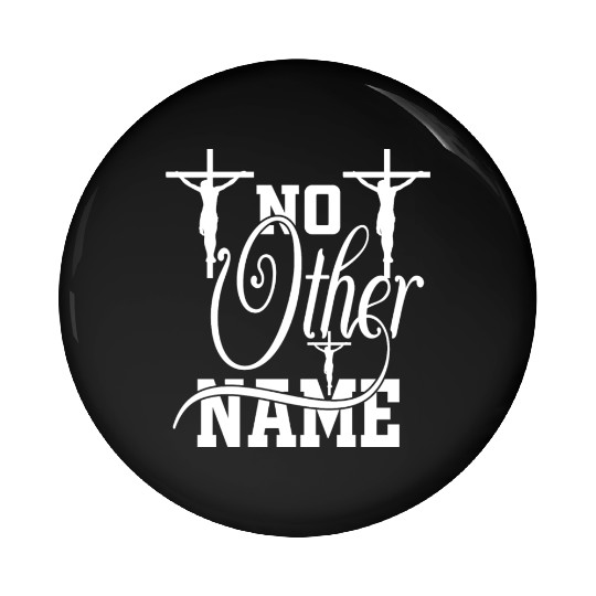 No OtherName Love Jesus Christmas Christian Pin Buttons