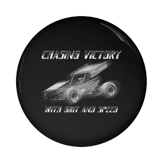 Sprint Car Mom Dirt Track Racing Racing Race Day Pin Buttons