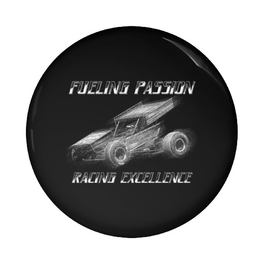 Sprint Car Mom Dirt Track Racing Racing Race Day Pin Buttons