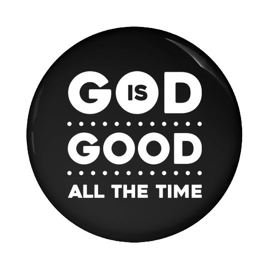 God Is Good Love Jesus Christian Christmas Pin Buttons