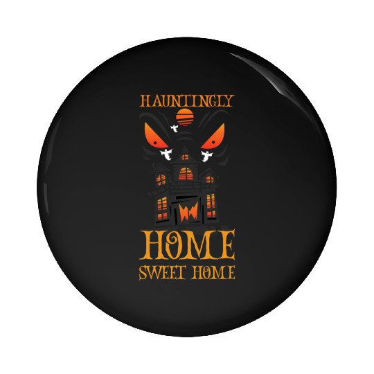 Horror Paranormal Haunted House Spooky Halloween Pin Buttons
