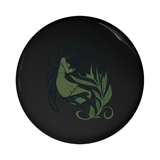 Garden Fairy Pin Buttons