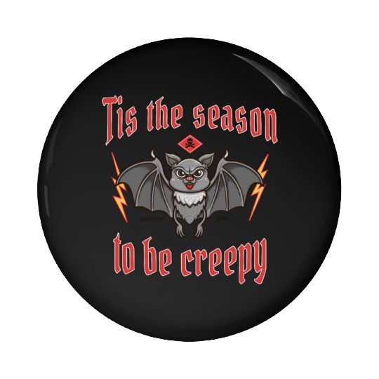 Tis the season to be creepy Pin Buttons