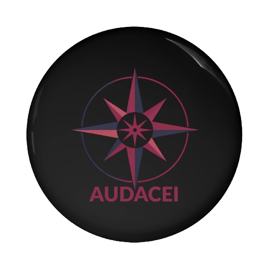 Courageous Evolution: Audacei Color Logo Pin Buttons