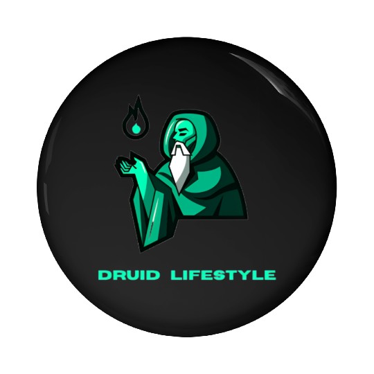 druid lifestyle Pin Buttons