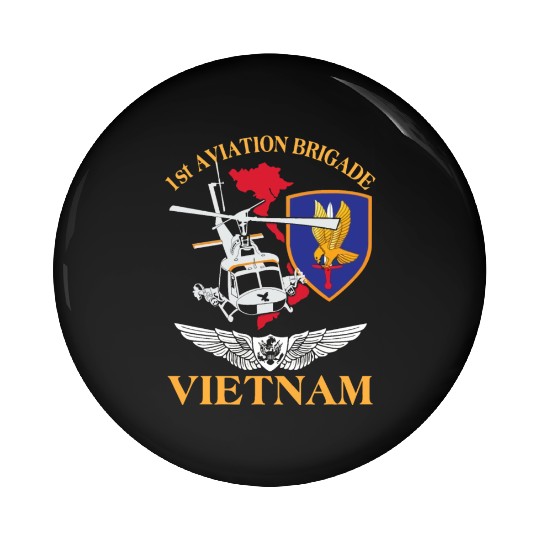 1st Aviation Brigade Vietnam Pin Buttons