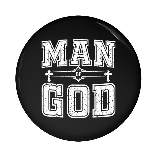 Man Of God Love Jesus Christian Christmas Pin Buttons