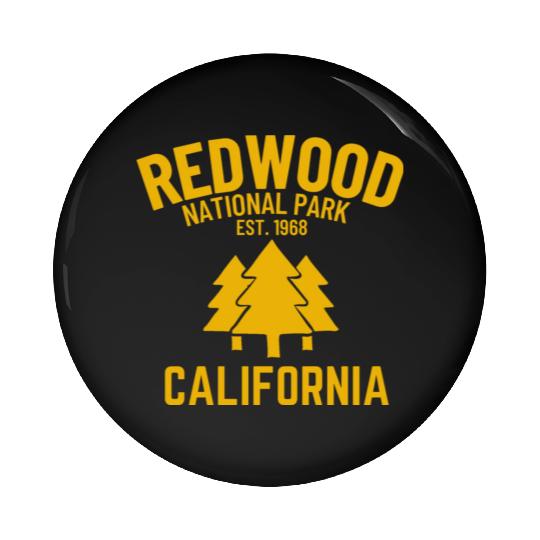 Redwood National Park Pin Buttons