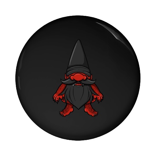 Nain Rouge Of Detroit Michigan Gnome Cryptid Lover Pin Buttons