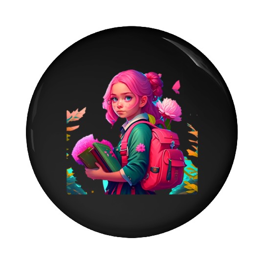 Back to school Pin Buttons