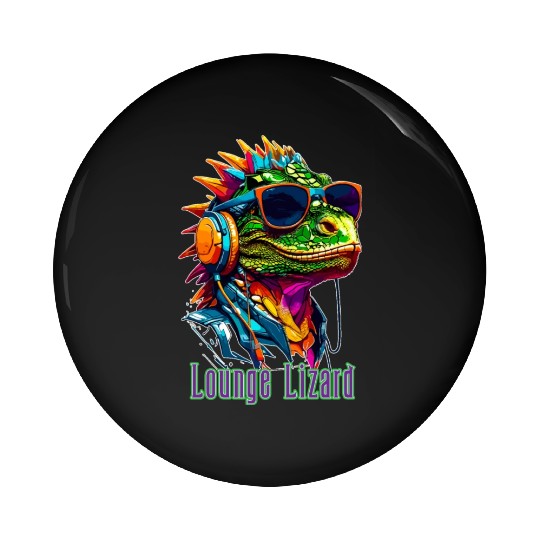 Lounge Lizard Pin Buttons