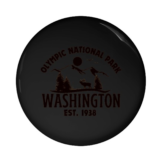 Olympic National Park Pin Buttons