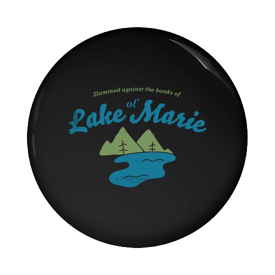 John Prine Lake Marie Folk Music Pin Buttons