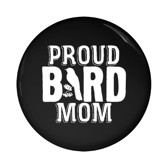 Bird Mom Birds Love Budgie Sparrow Heron Parrot Pin Buttons