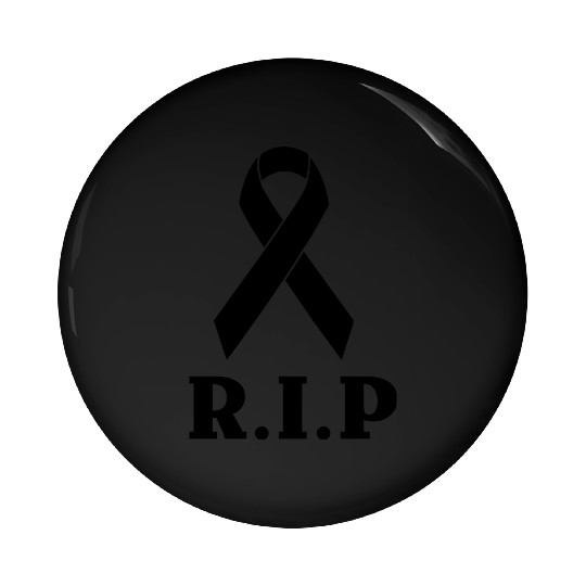 Rest in peace RIP Pin Buttons