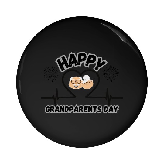 Happy Grandparents Day Pin Buttons