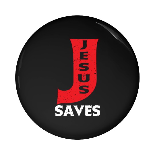 Jesus Saves Love Jesus Christian Christmas Pin Buttons