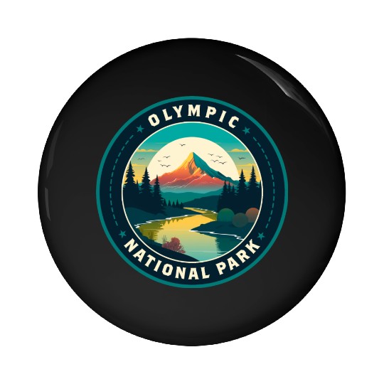 Olympic National Park Pin Buttons