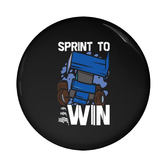 Sprint Car Mom Dirt Track Racing Racing Race Day Pin Buttons