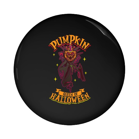 Scary Pumpkin Halloween Costume Autumn Fall Gift Pin Buttons