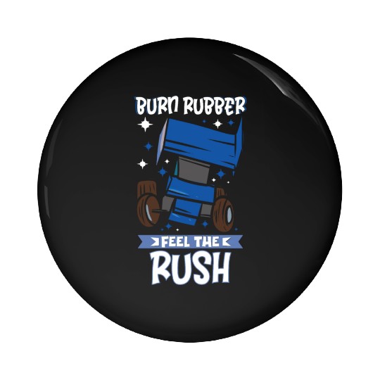 Sprint Car Mom Dirt Track Racing Racing Race Day Pin Buttons