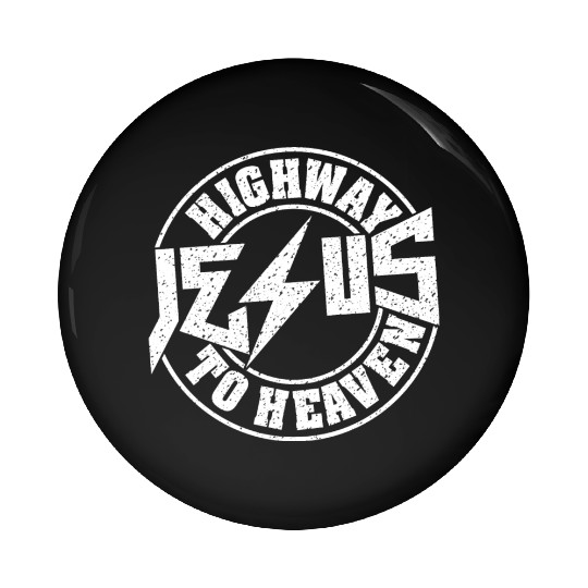 Jesus Highway To Heaven Love Jesus Christian Pin Buttons