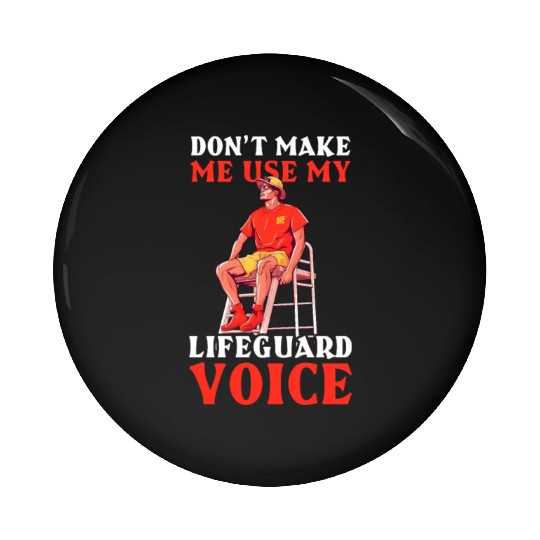 Lifeguard Use My Lifeguard Voice Pin Buttons