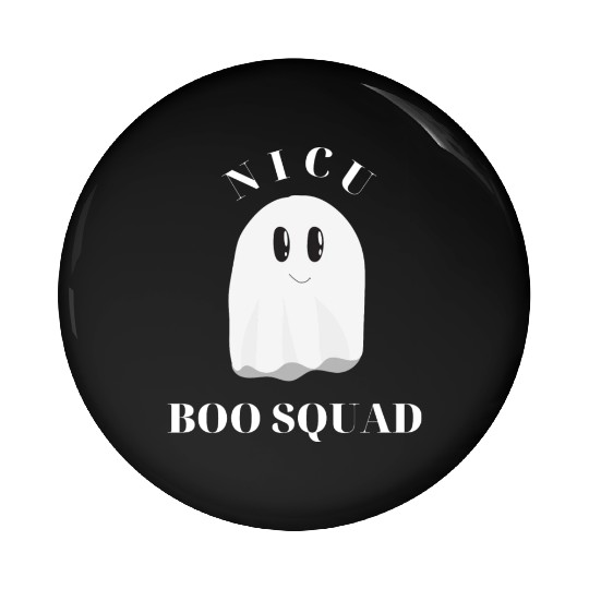 Cute NICU Halloween | NICU Boo Squad design Pin Buttons
