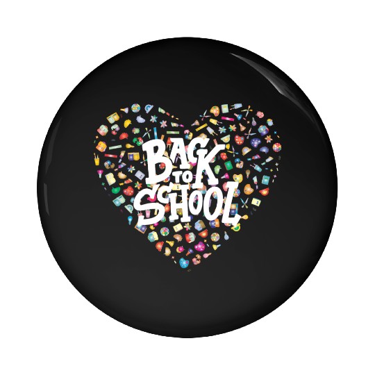BACK TO SCHOOL Pin Buttons