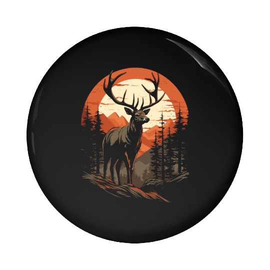 Camouflage Your Passion with a Deer Hunting Pin Buttons