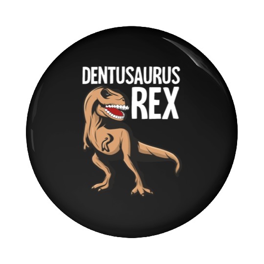 Funny Dragon Boat Racing Paddle Dinosaur Pin Buttons