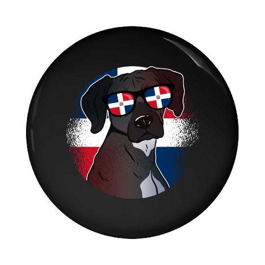Dominican Republic Pin Buttons