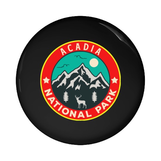 Acadia National Park Pin Buttons Acadia National
