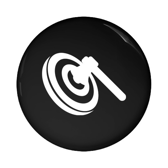 Axe Throwing Bullseye Target Hatchet Tomahawk Pin Buttons