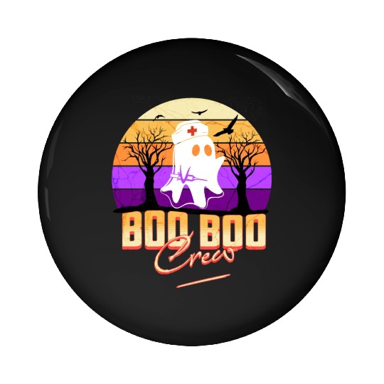 Boo Boo Crew Pin Buttons