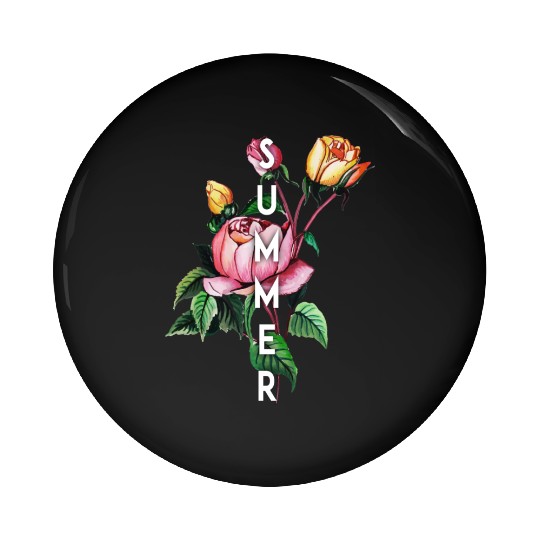 Summer Pin Buttons
