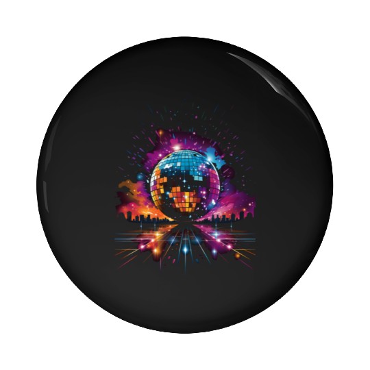 Disco Ball Party Pin Buttons