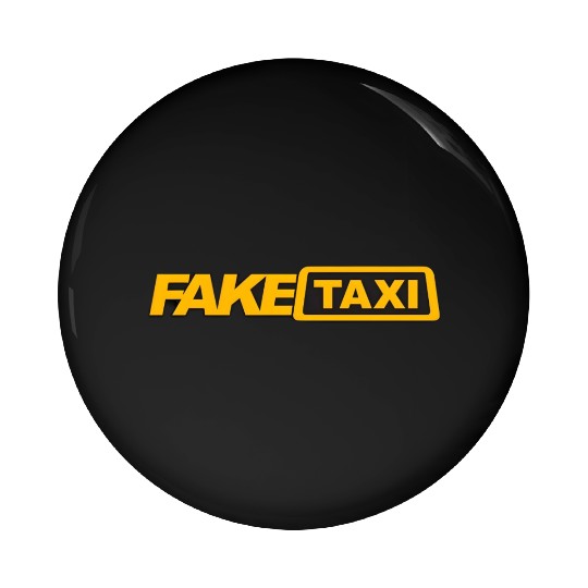 fack taxi Pin Buttons