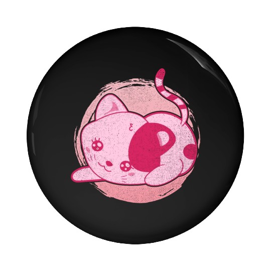 Cat lover pet gift kawaii cat Pin Buttons