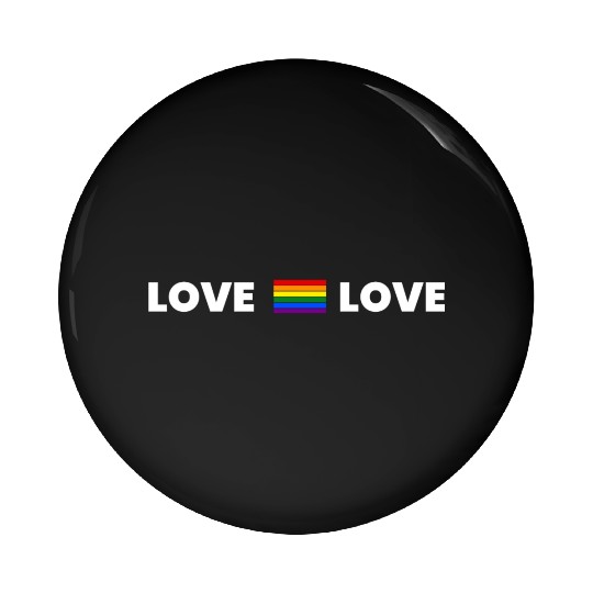 Love Is Love Pin Buttons