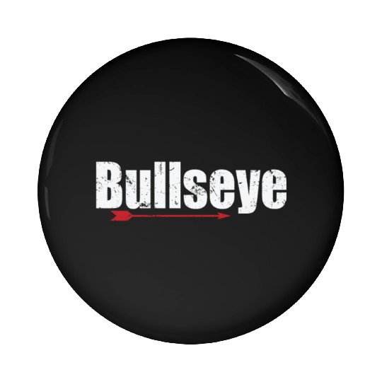 Bullseye Archery Pin Buttons