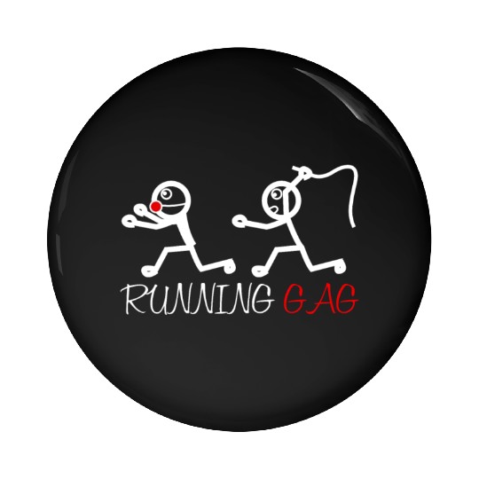 BDSM Running GAG Pin Buttons