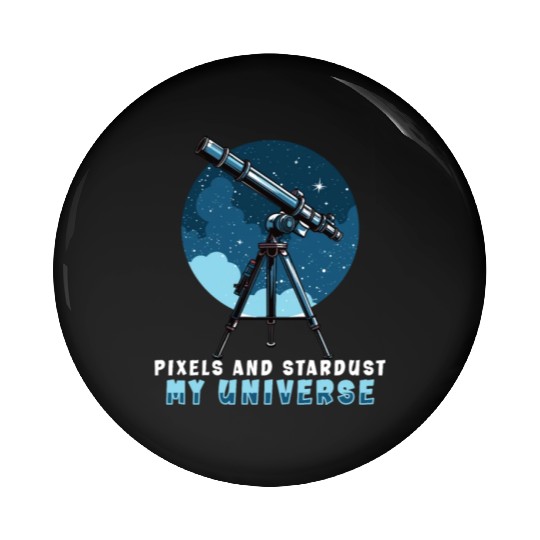 Astrophotography Astronomy Space Camera Star Watch Pin Buttons