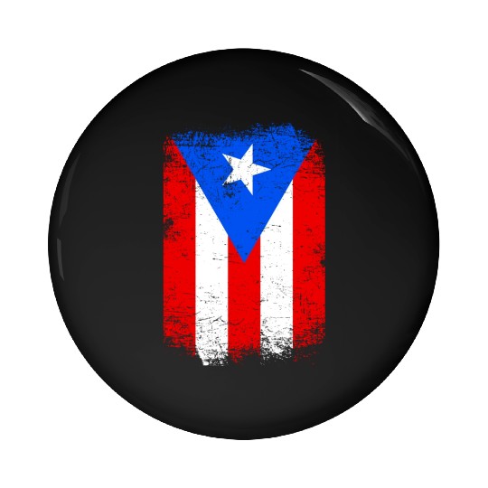 Puerto Rico Flag Puerto Rican Pin Buttons