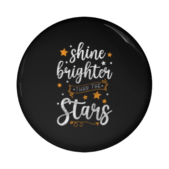 Stars Shooting Star Dream Night Pin Buttons